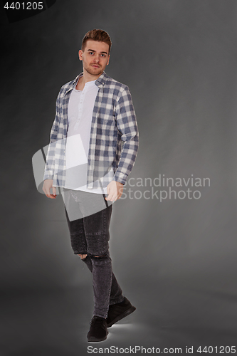 Image of fashionable man