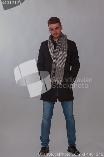Image of Isolated Portraits-Young Casual Guy