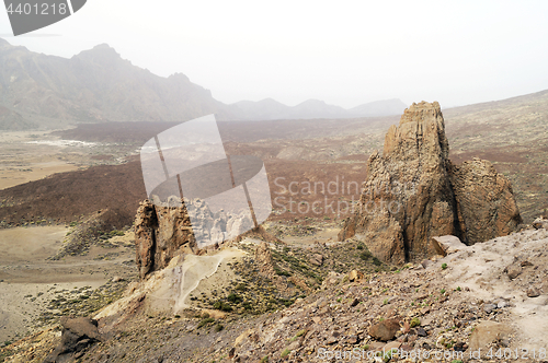 Image of Rock formations at Teide National Park