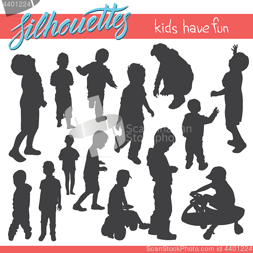 Image of Kids silhouettes
