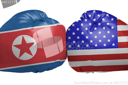 Image of Confrontation between the United States and North Korea