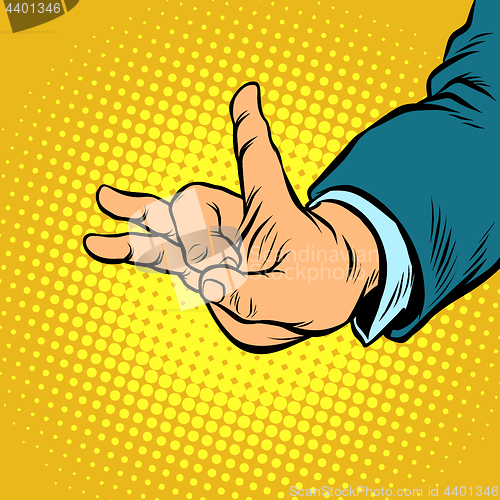 Image of flick gesture fingers