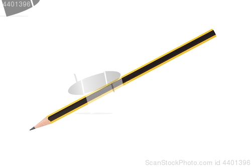 Image of Long pencil on white