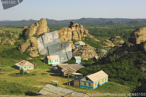 Image of mountain village