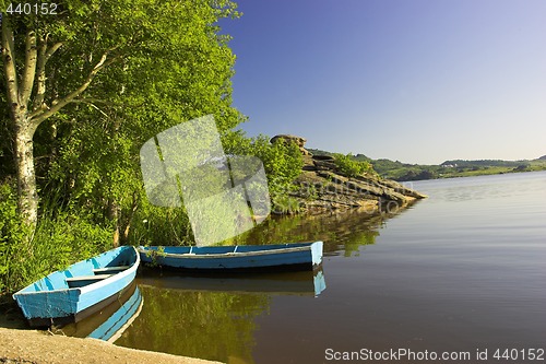 Image of summer day on the lake