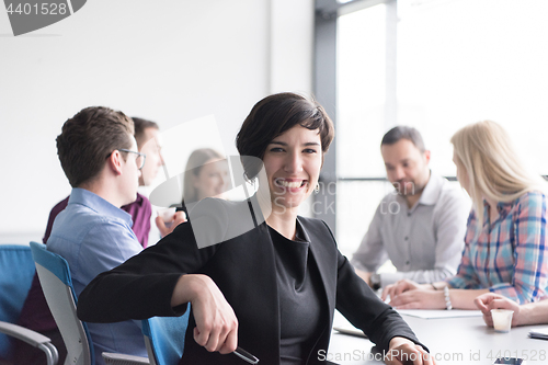 Image of Portrait of successful Businesswoman