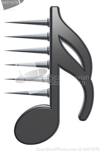 Image of music note symbol