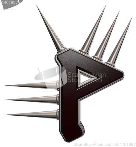 Image of rune with spikes