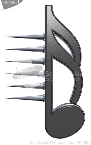 Image of music note symbol