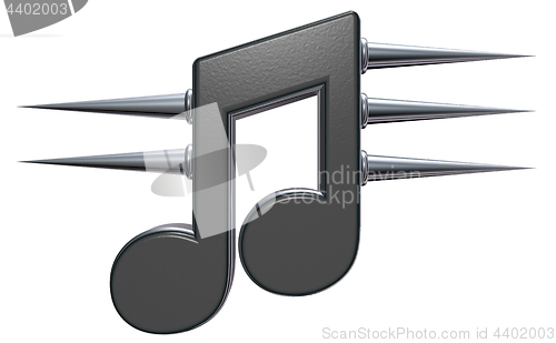 Image of music note symbol