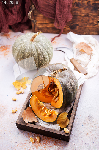 Image of raw pumpkin