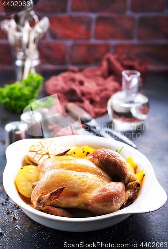 Image of baked chicken 