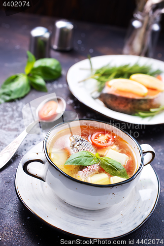 Image of fish soup