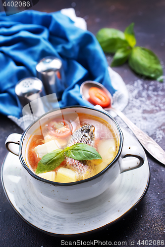 Image of fish soup