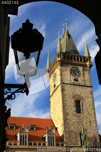 Image of Town Hall Tower (Staromestska Radnice), Prague, Czech Republic