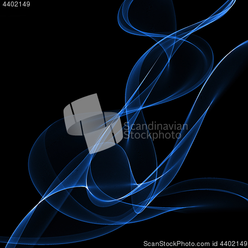 Image of Abstract fume shapes background