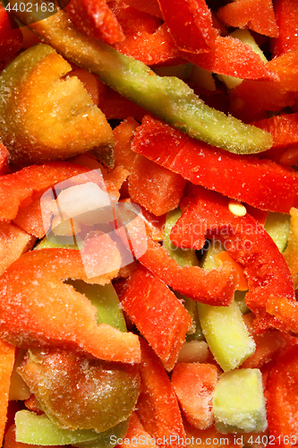 Image of Assortment of mixed frozen vegetables