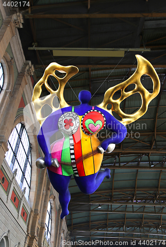 Image of Guardian Angel, Main Station, Zurich HB, Switzerland