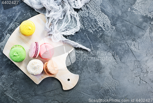 Image of color macaroons