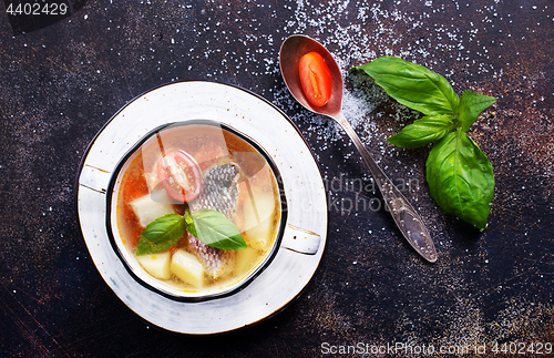 Image of fish soup