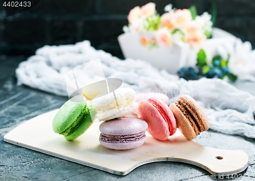 Image of color macaroons