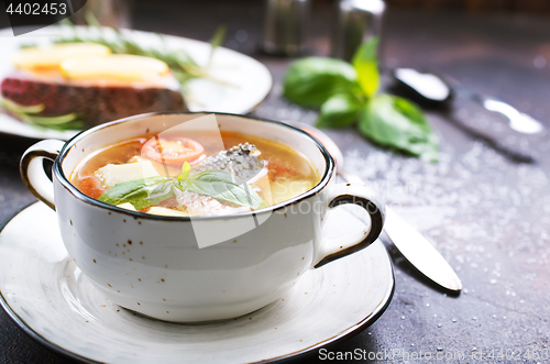 Image of fish soup