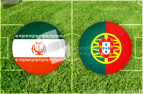 Image of Iran vs Portugal football match