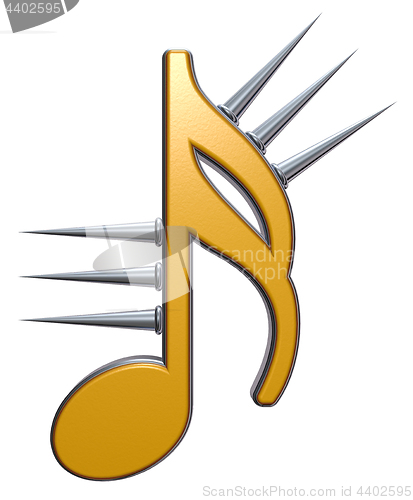 Image of music note symbol