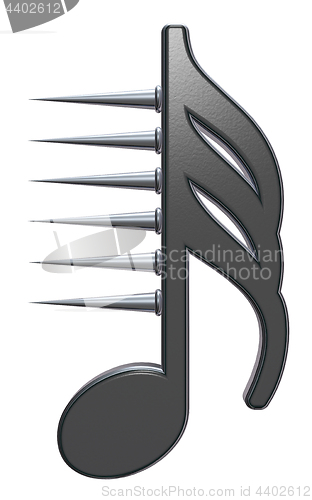 Image of music note symbol
