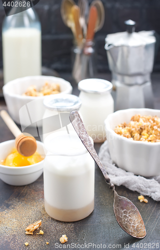 Image of yogurt with granola