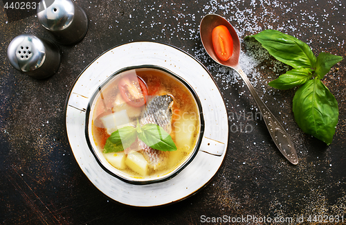 Image of fish soup