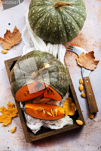 Image of raw pumpkin