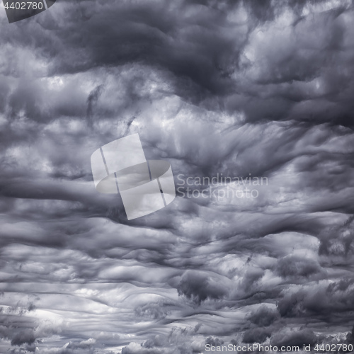 Image of a bad weather cloudscape background