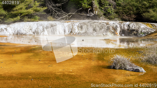 Image of volcanic activities at waimangu