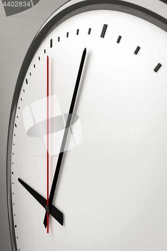 Image of a typical office clock background