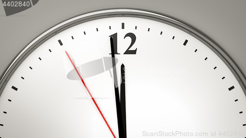 Image of a typical office clock background