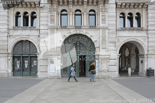 Image of City Hall Entrance Trieste
