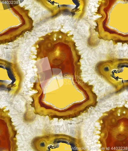 Image of Agate Crystal cross section as seamless background