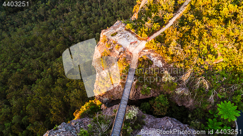 Image of Bridge to lookout Blue Mountains Australia