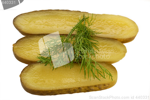 Image of Gherkin Slices with Dill