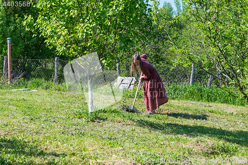 Image of Work on the plot of land