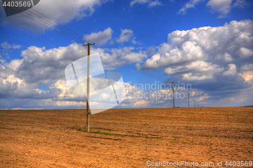 Image of Ploughed field at late summer