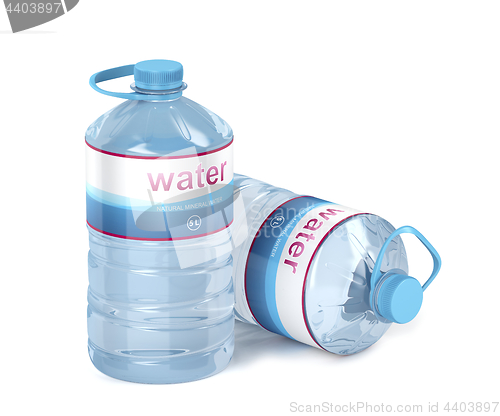 Image of Two big water bottles