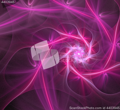 Image of Purple spiral fractal picture