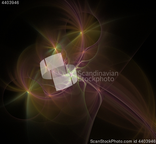 Image of Multicolored fractal picture