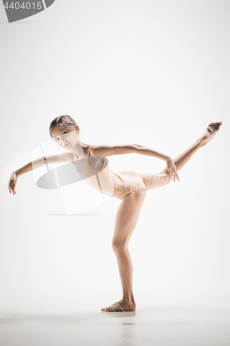 Image of The teen modern ballet dancer