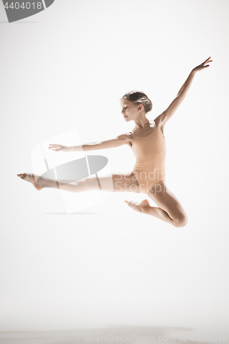 Image of The teen modern ballet dancer
