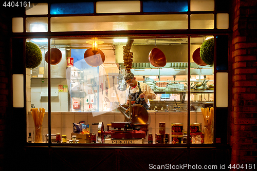 Image of Window of London restaurant