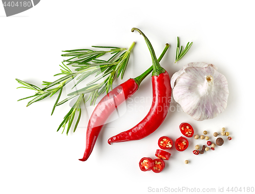 Image of various herbs and spices