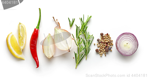 Image of various herbs and spices